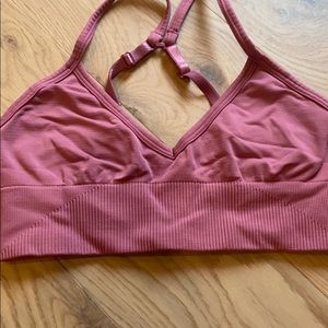 Lululemon ebb to flow bra a/b cup pink